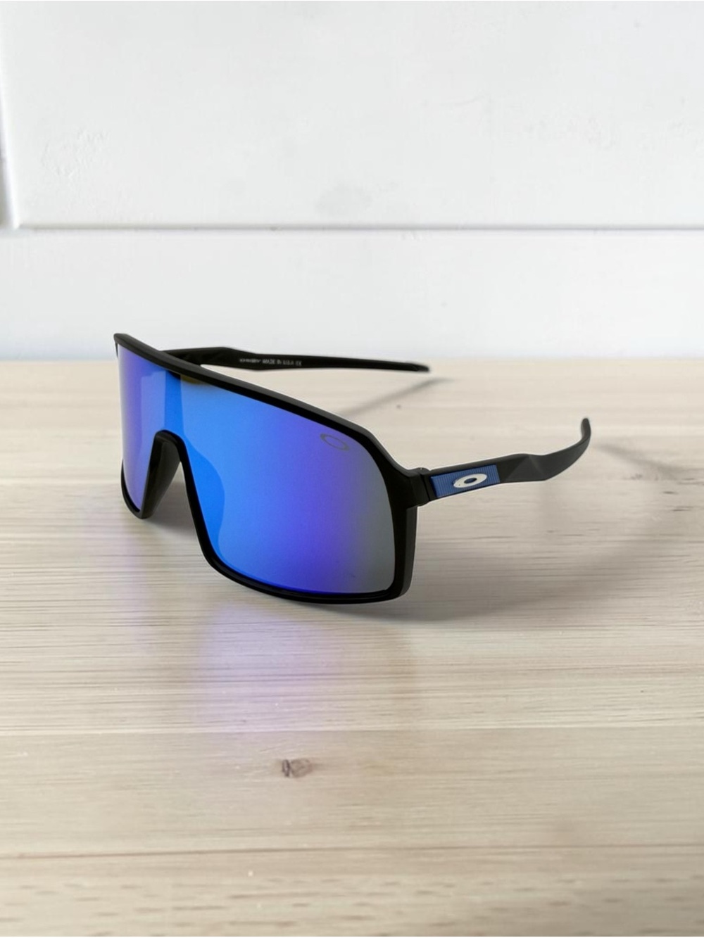 Oakley Sutro Lite Sweep Sunglasses Matte Black Prizm Sapphire Shield